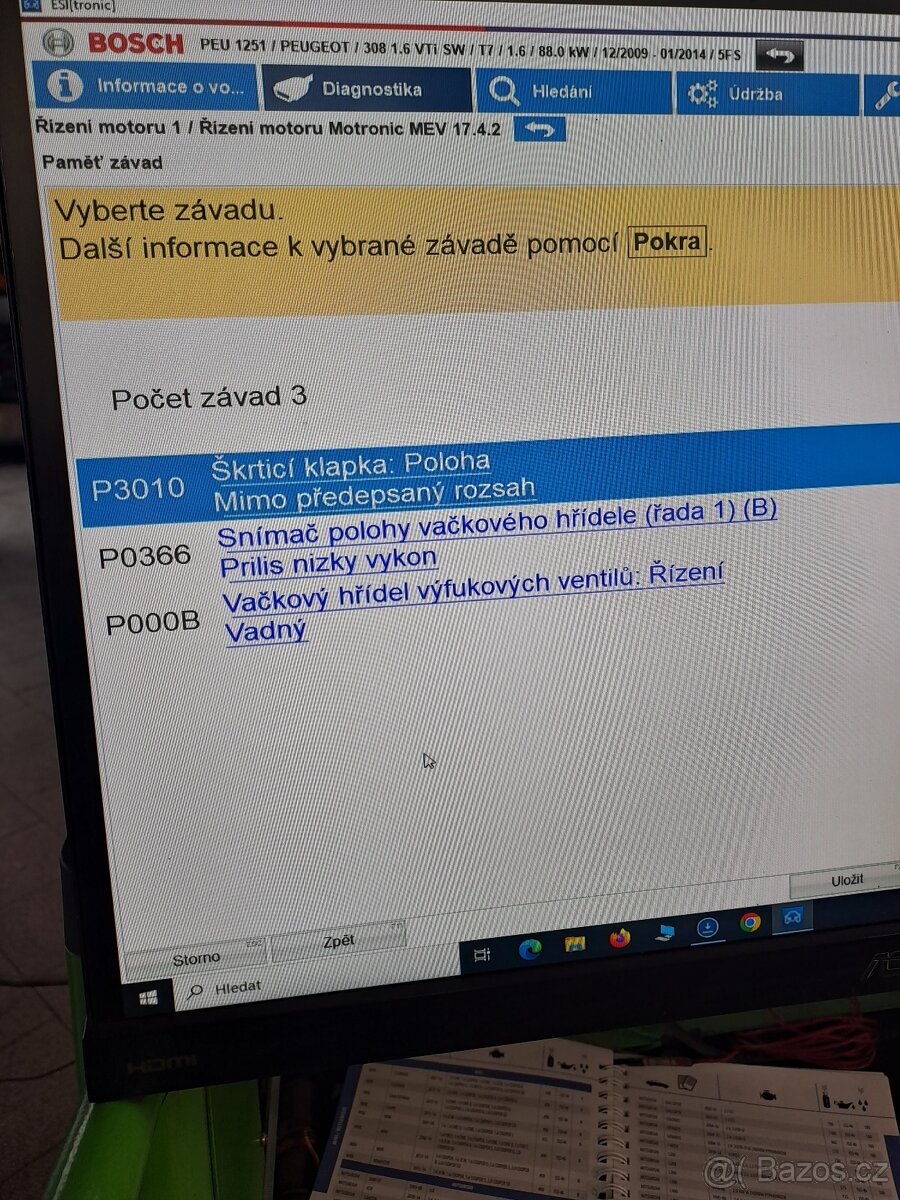 Peugeot 308 SW , rok 2011 , 1.6 benzin - 15