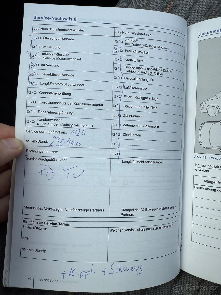 Vw T5 valník 2.0tdi 84kw DPH ROZVODY tažné zařízení - 15