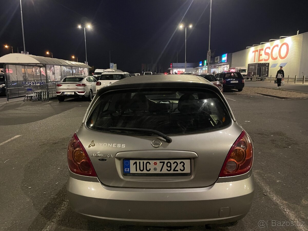 Nissan Almera 1.5i Rok 2005. Najeto 150 tis km. Klima - 15