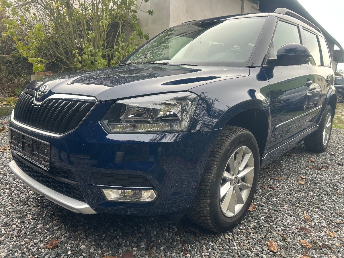 ŠKODA YETI 2.0TDI 110KW R.9/2017 105000KM TEMPOMAT KLIMA ESP - 15