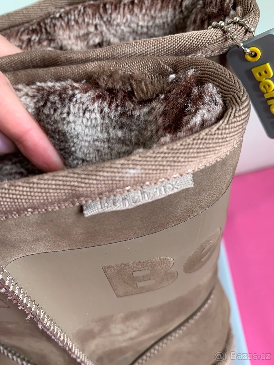 Nádherné zimní boty/ sněhule Bench nové - 15