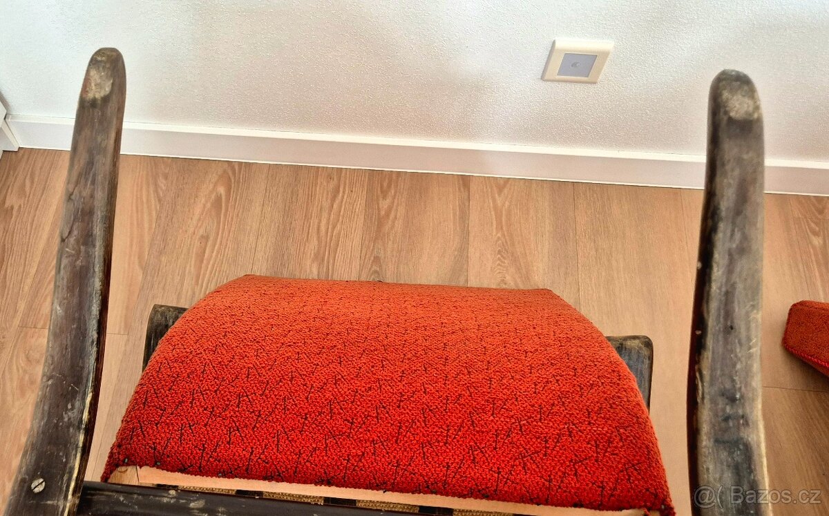 Prodám československá křesla Halabala H 269 - 15