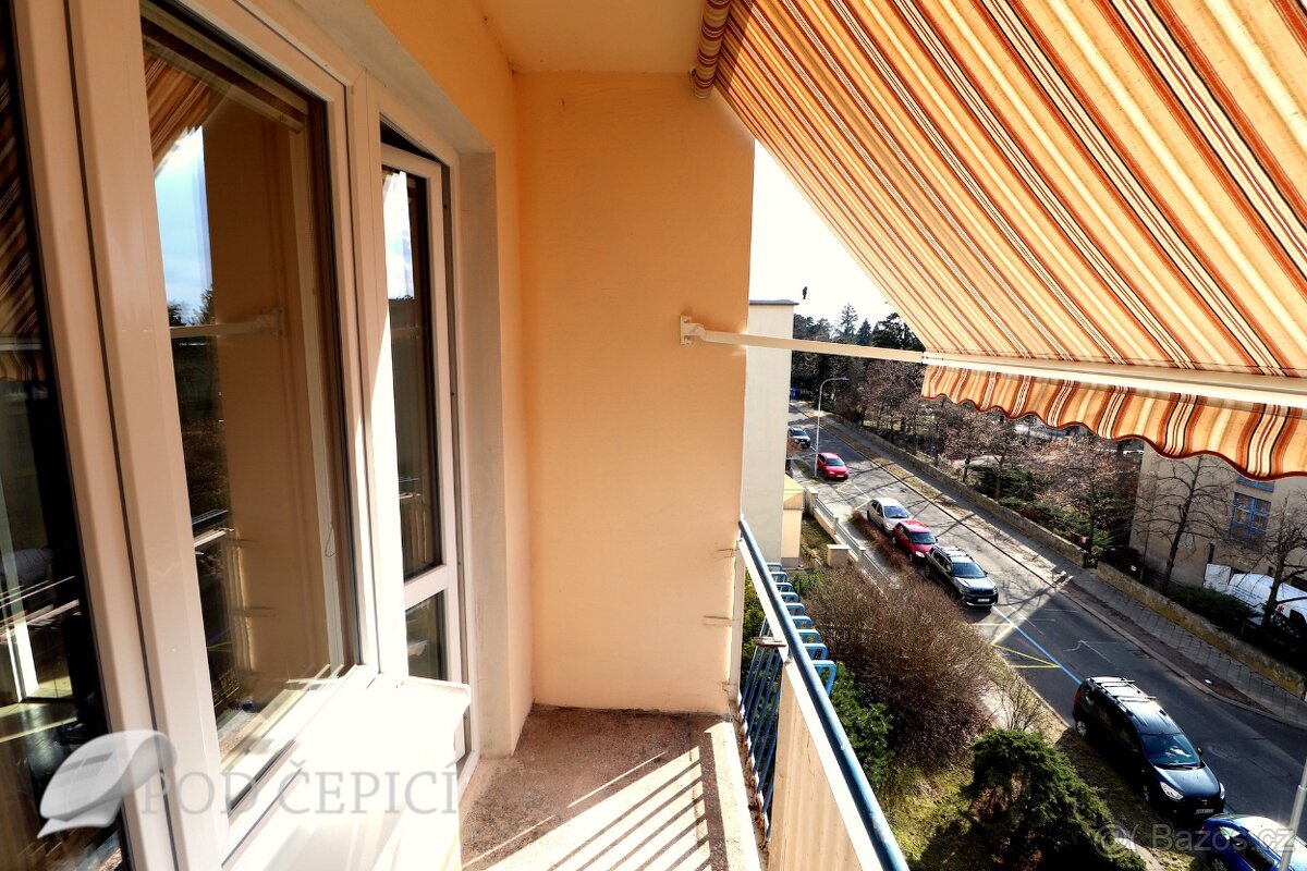 Pronájem bytu 2+1, 3x lodžie a sklep, 60m2, Neumannova, Brno - 15