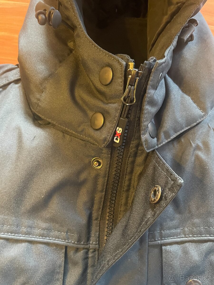 Bunda CXS Irvine zimní pánská, šedo-černá - 15