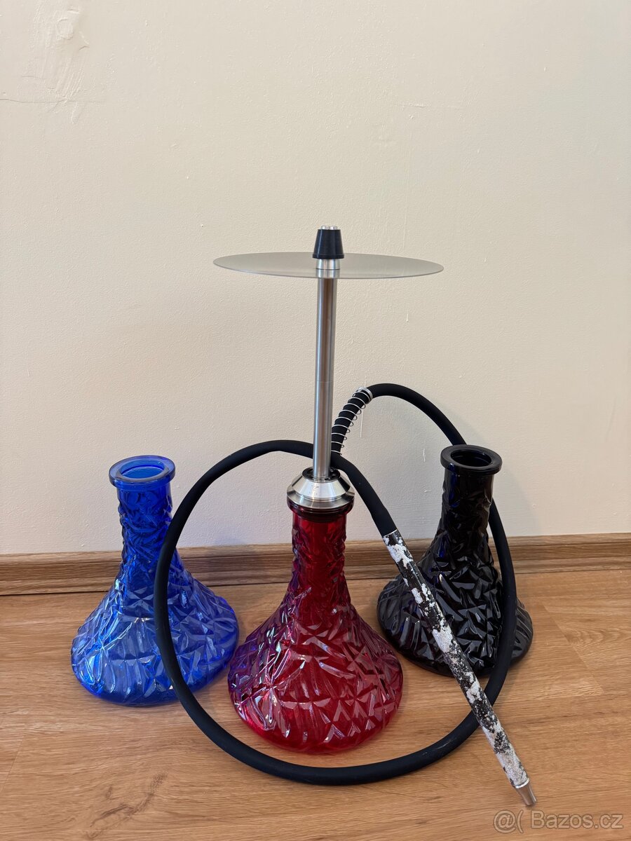 Prémiová vodní dýmka Vyro – Versa Silver, nová - 15