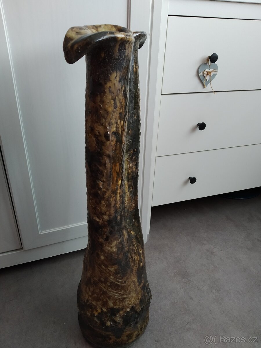 Větší kameninová váza - 15