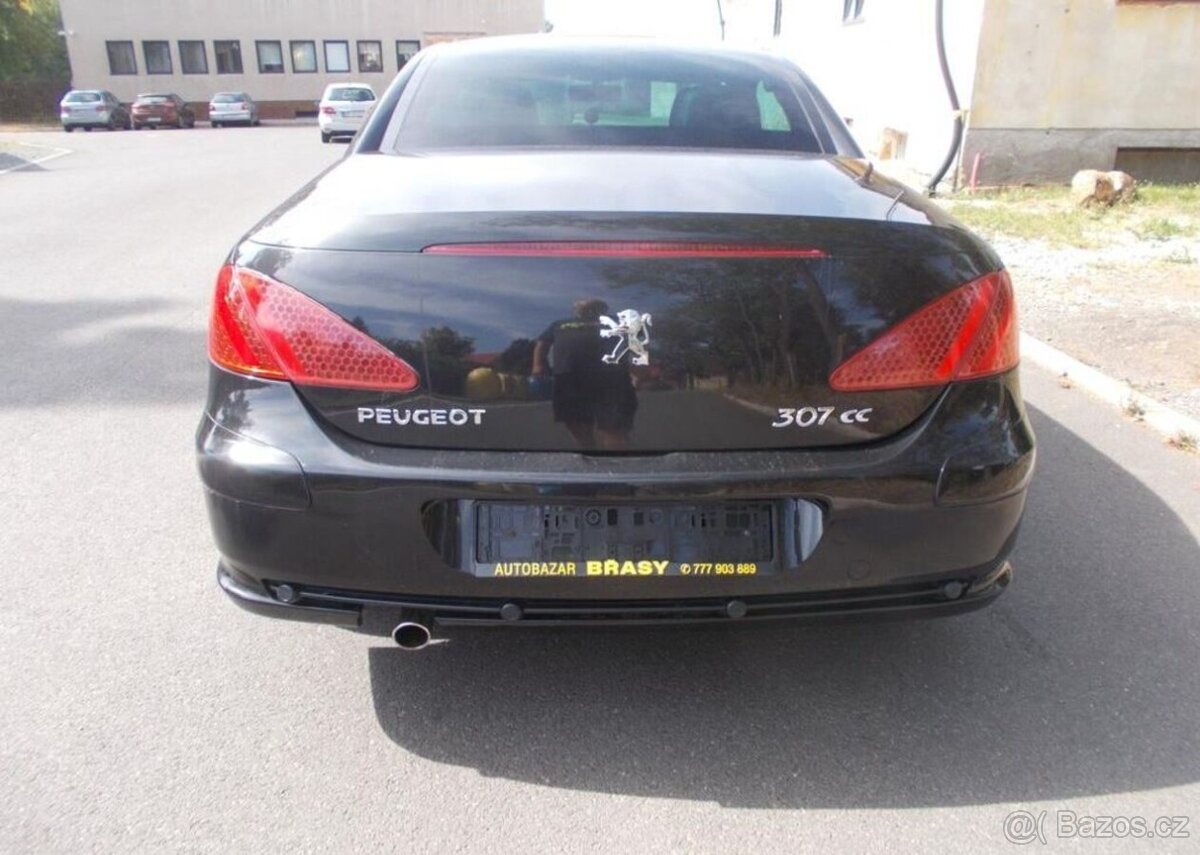 Peugeot 307 1,6 CC 80KW ,nová STK benzín manuál 80 kw - 15