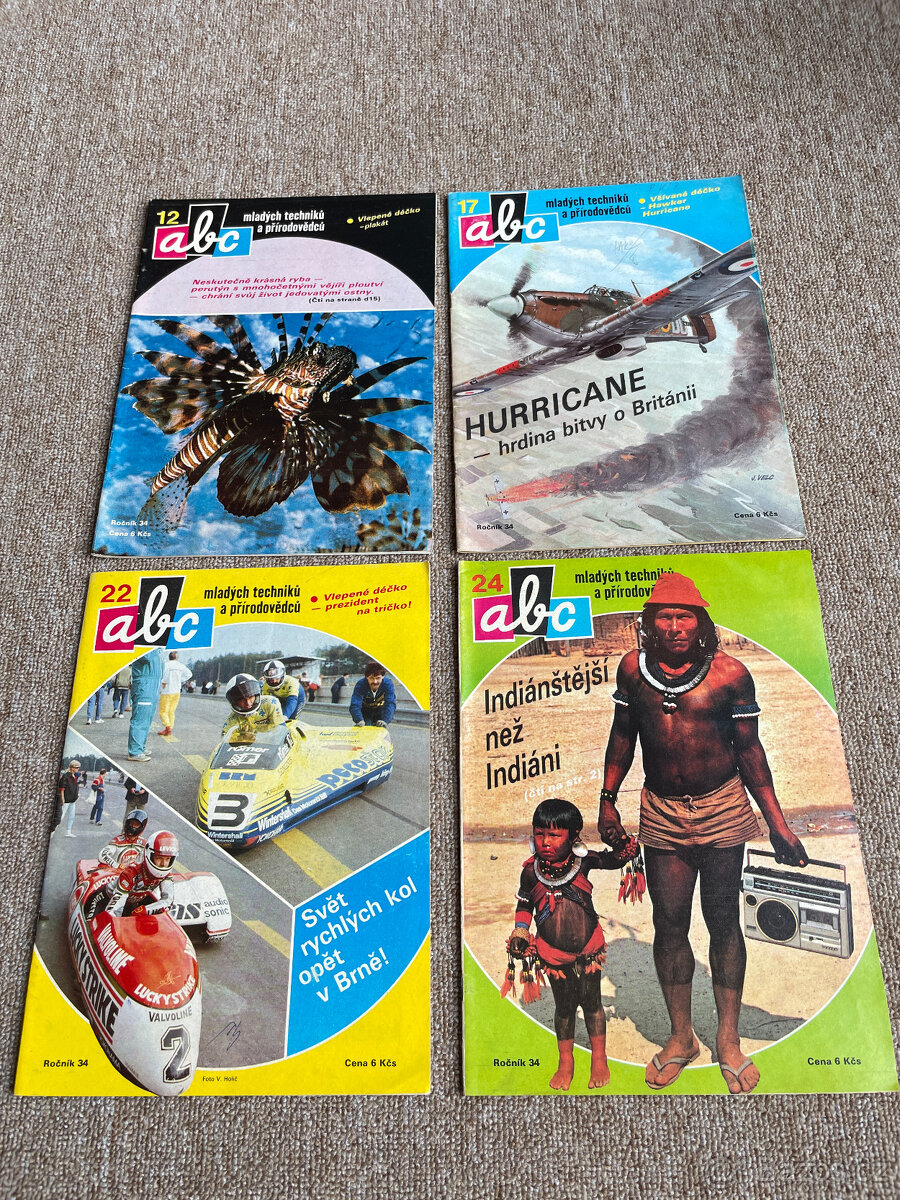 Časopisy ABC - nekompl. ročníky 26,27,29,30,31,32,33,34,36 - 15
