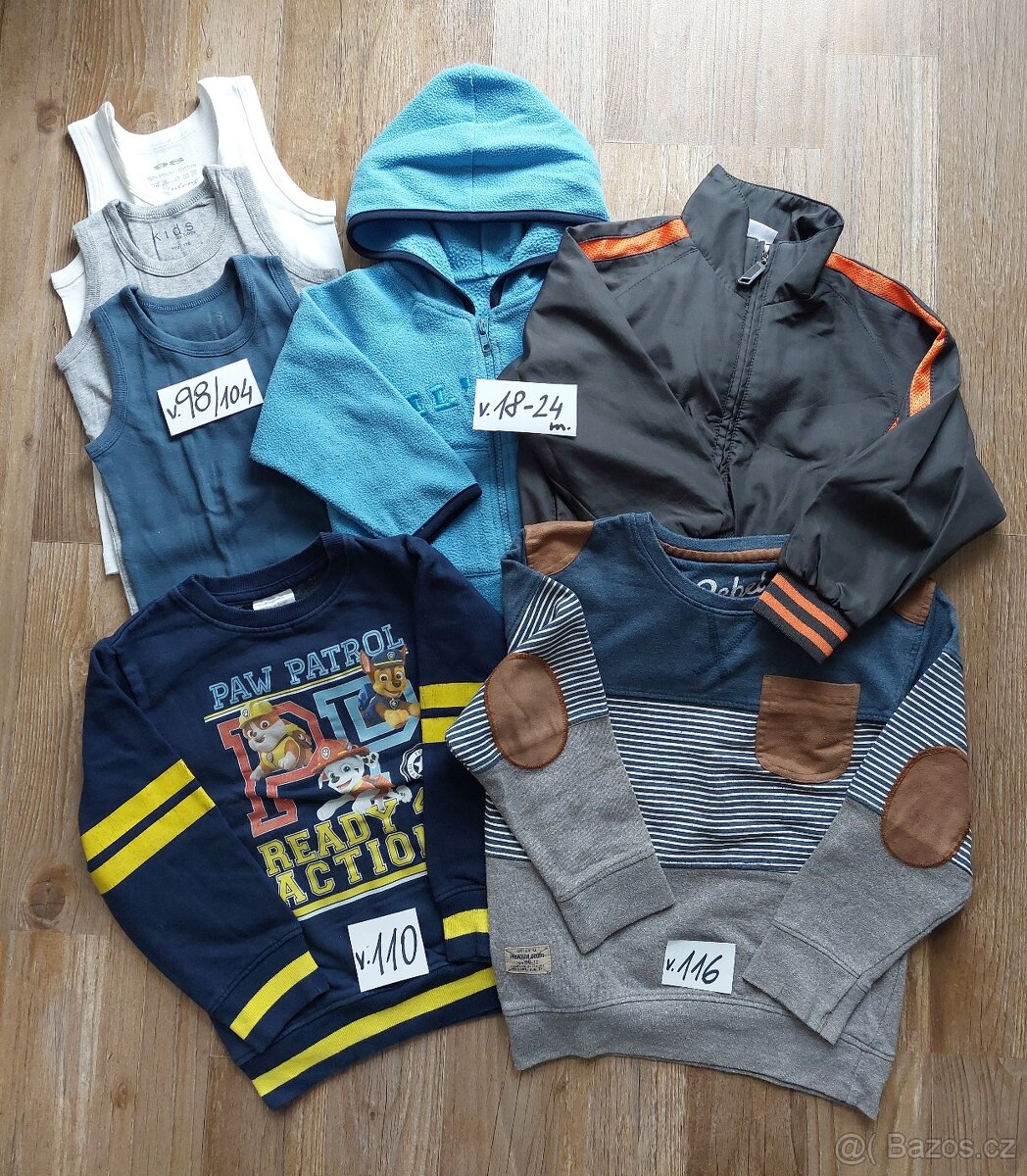 Mix dětského oblečení v. 74-104 - 15
