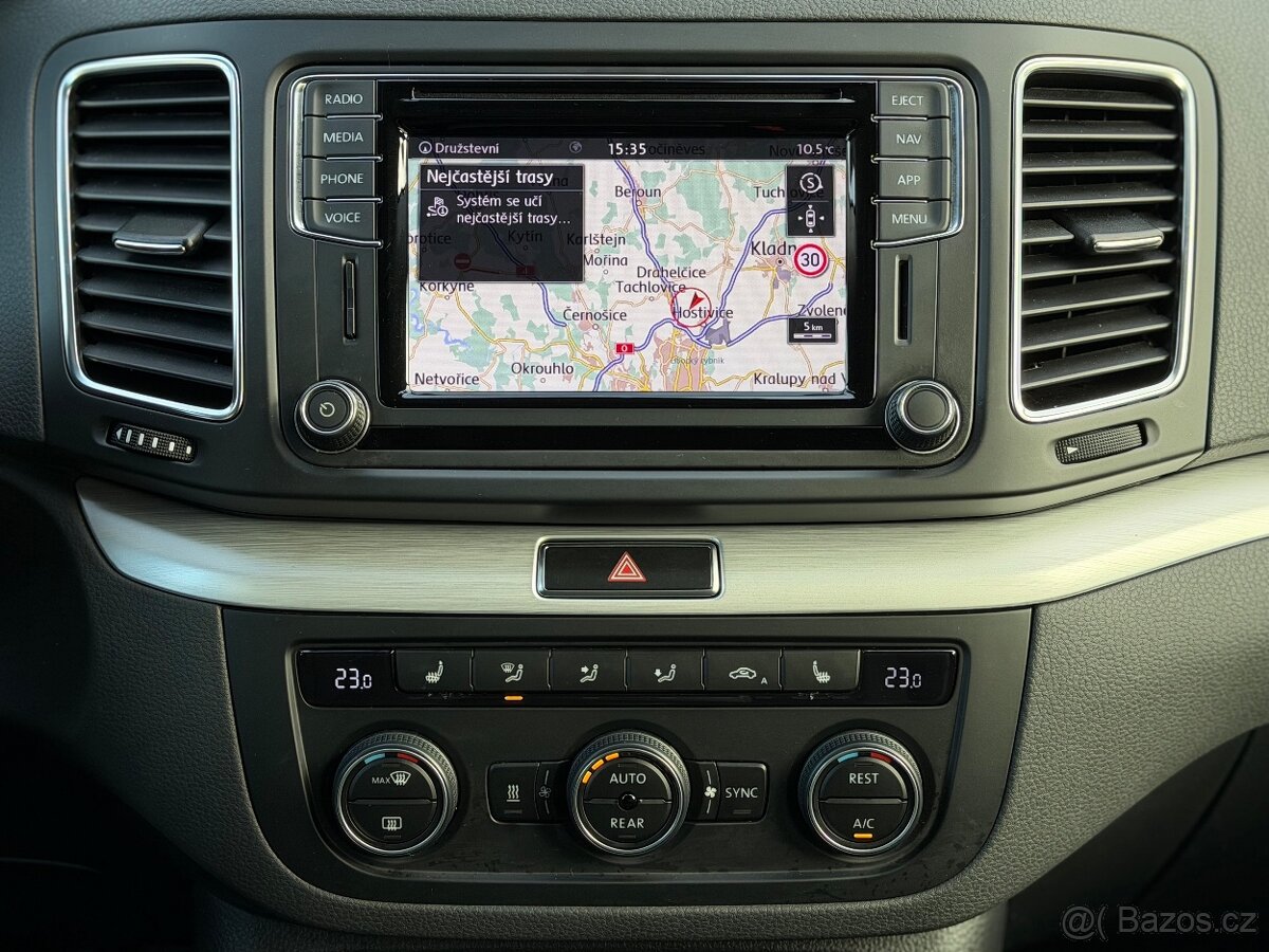 Volkswagen Sharan 2.0 TDI 110Kw Webasto Kamera M2021 -ZÁRUKA - 15