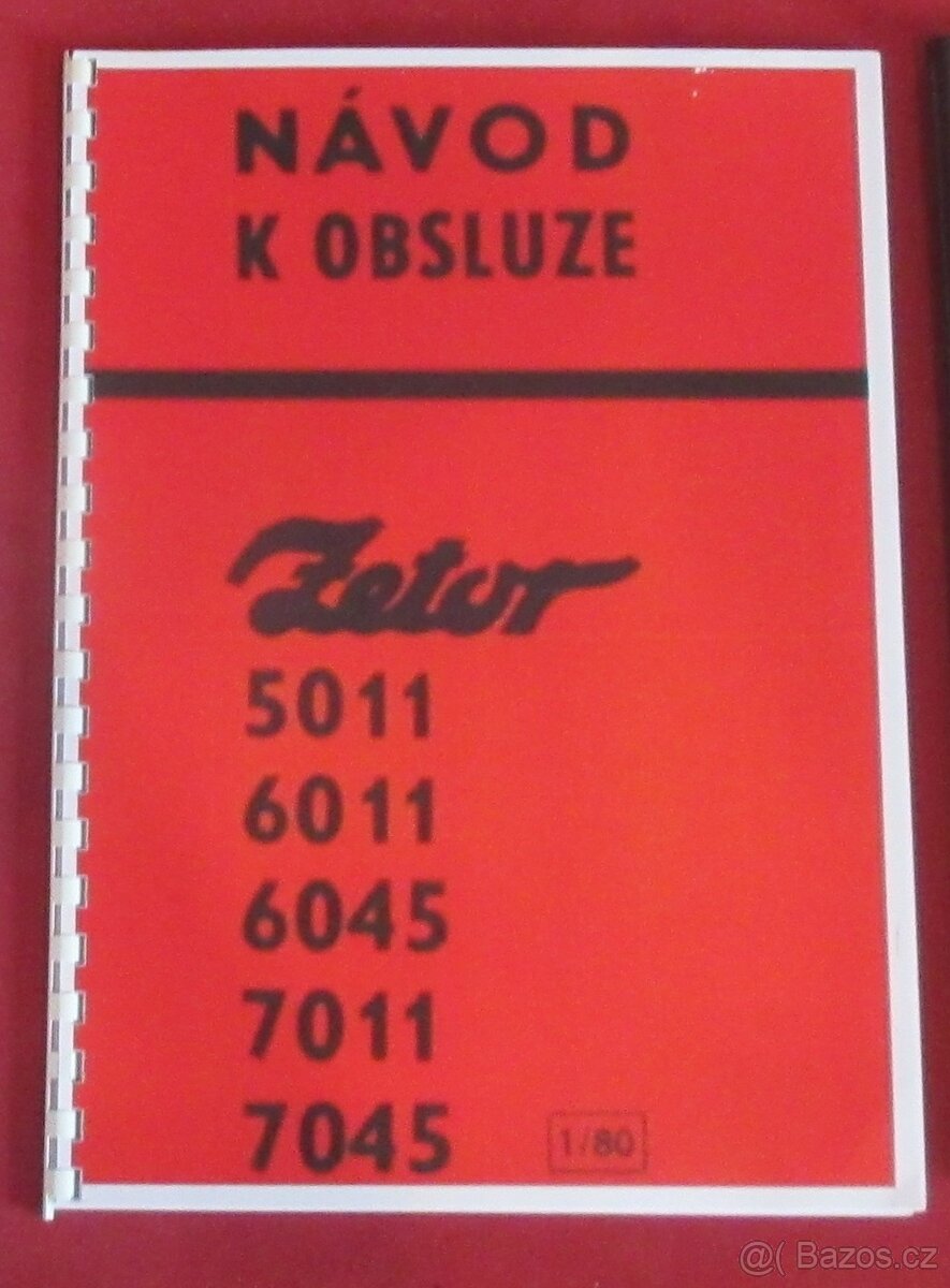 Zetor 5011-7045 dílenská příručka, katalog dílů, návod - 15