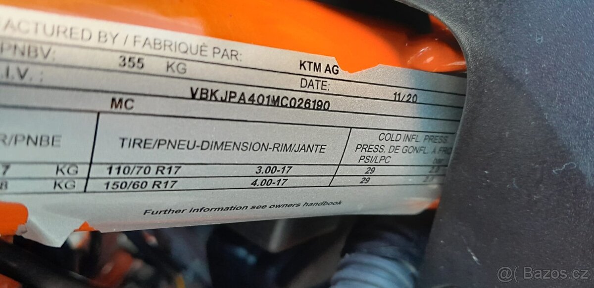 KTM Duke 125 2021 - NOVÁ CENA - 15