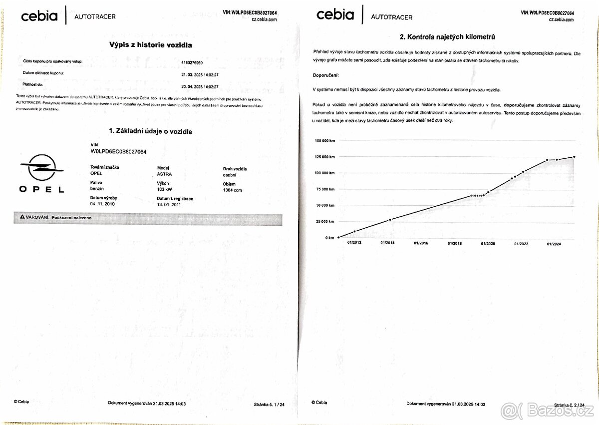 Opel Astra 1,4 i 103kW Cosmo Sports - 15