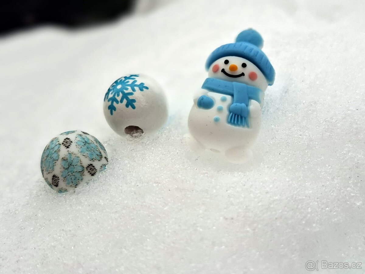 Korálkové propisky, klíčenky - 15