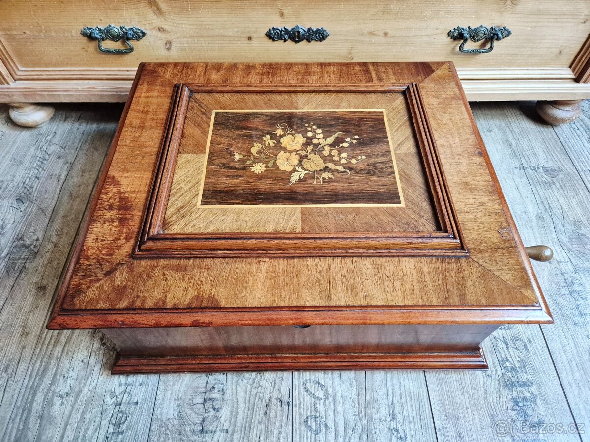 Starožitný hrací stroj Polyphon, 1895 - 15