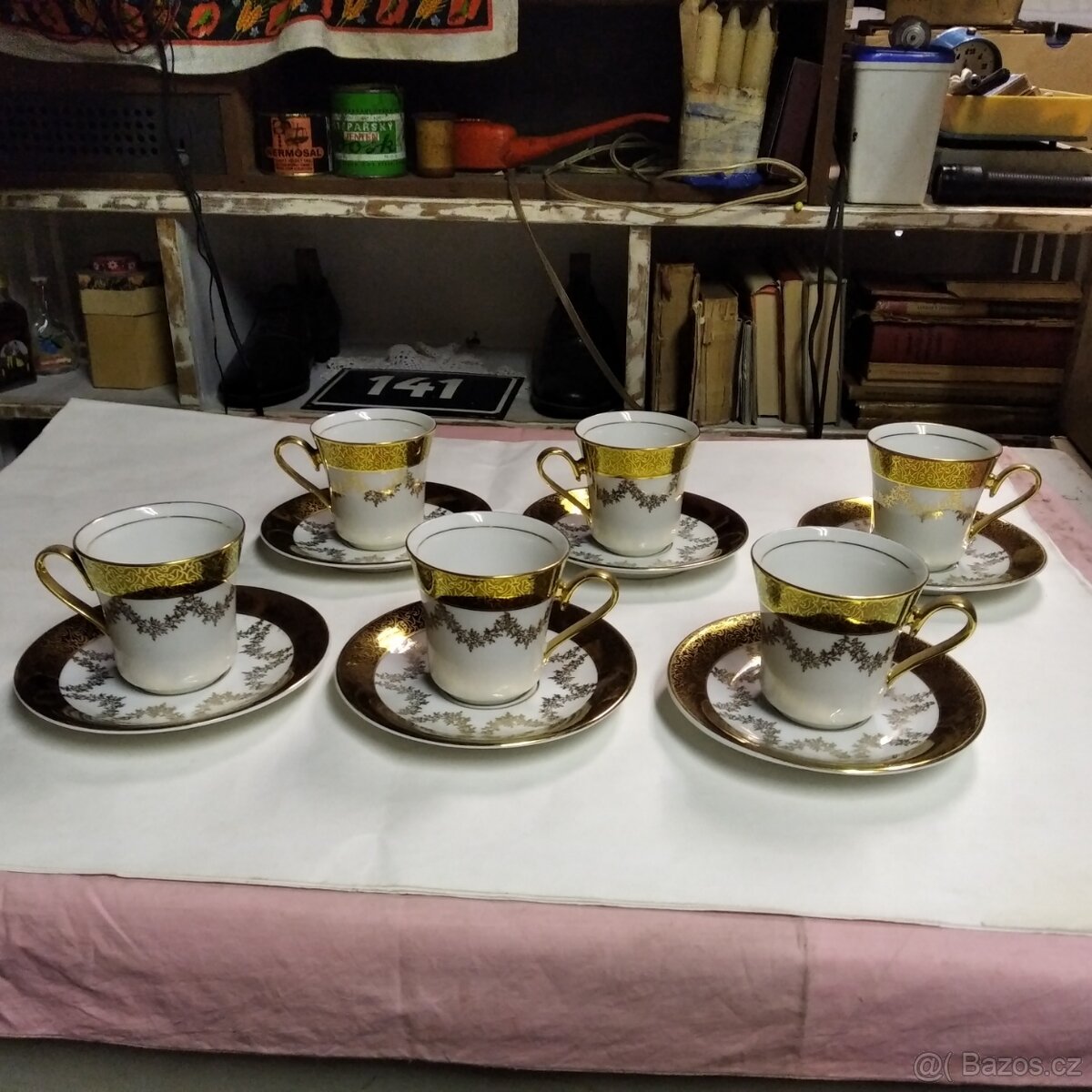 stare porcelanove servisy na kavu moca nepouzire - 15