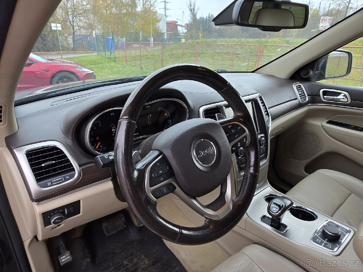 Jeep Grand Cherokee Overland 3.0 CRDi, 184kw, rok 2014 - 15