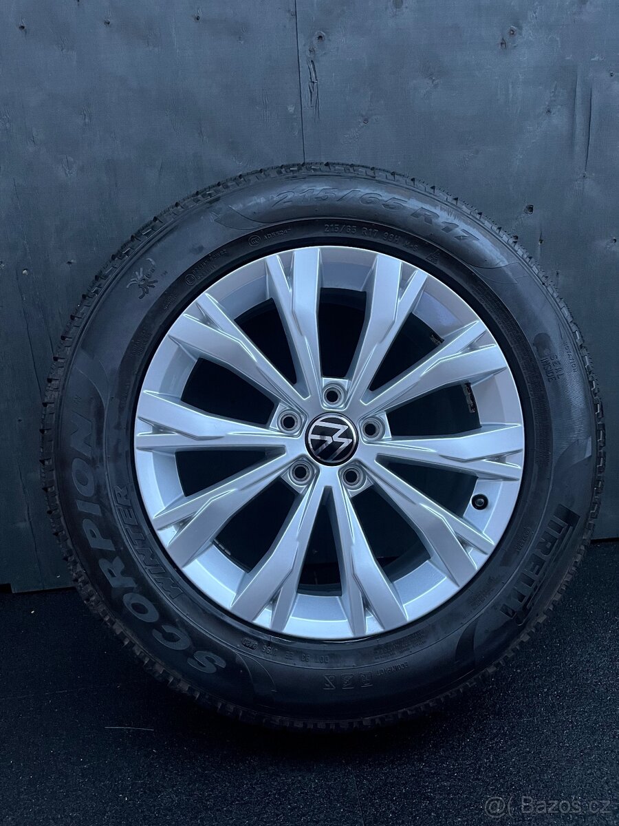 Originál alu 5x112 VW Tiguan 215/65/17 “Montana” - 15