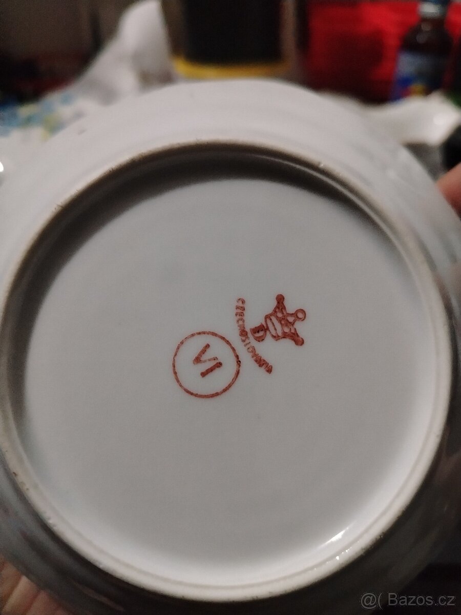 Porcelán starý Československo - 15