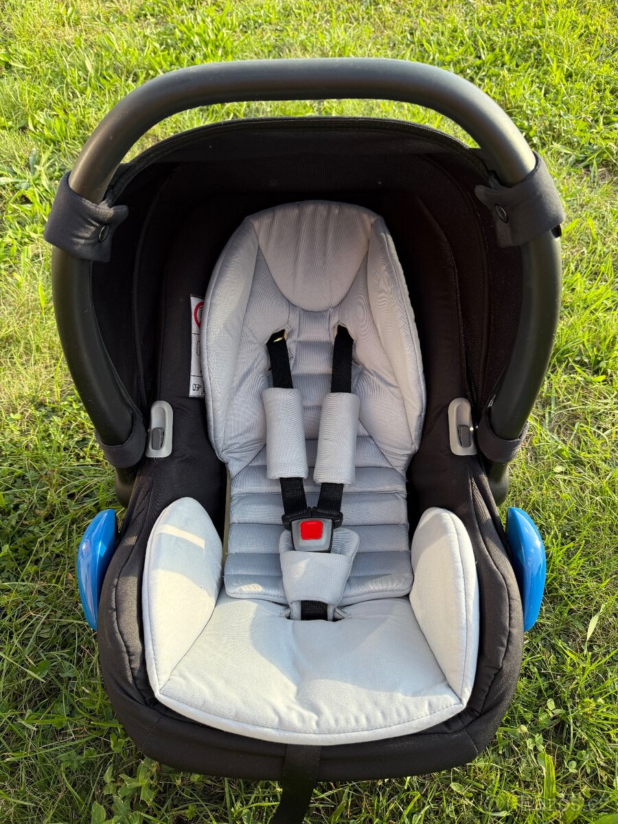 Kočárek RIKO trojkombinace, Isofix - 15