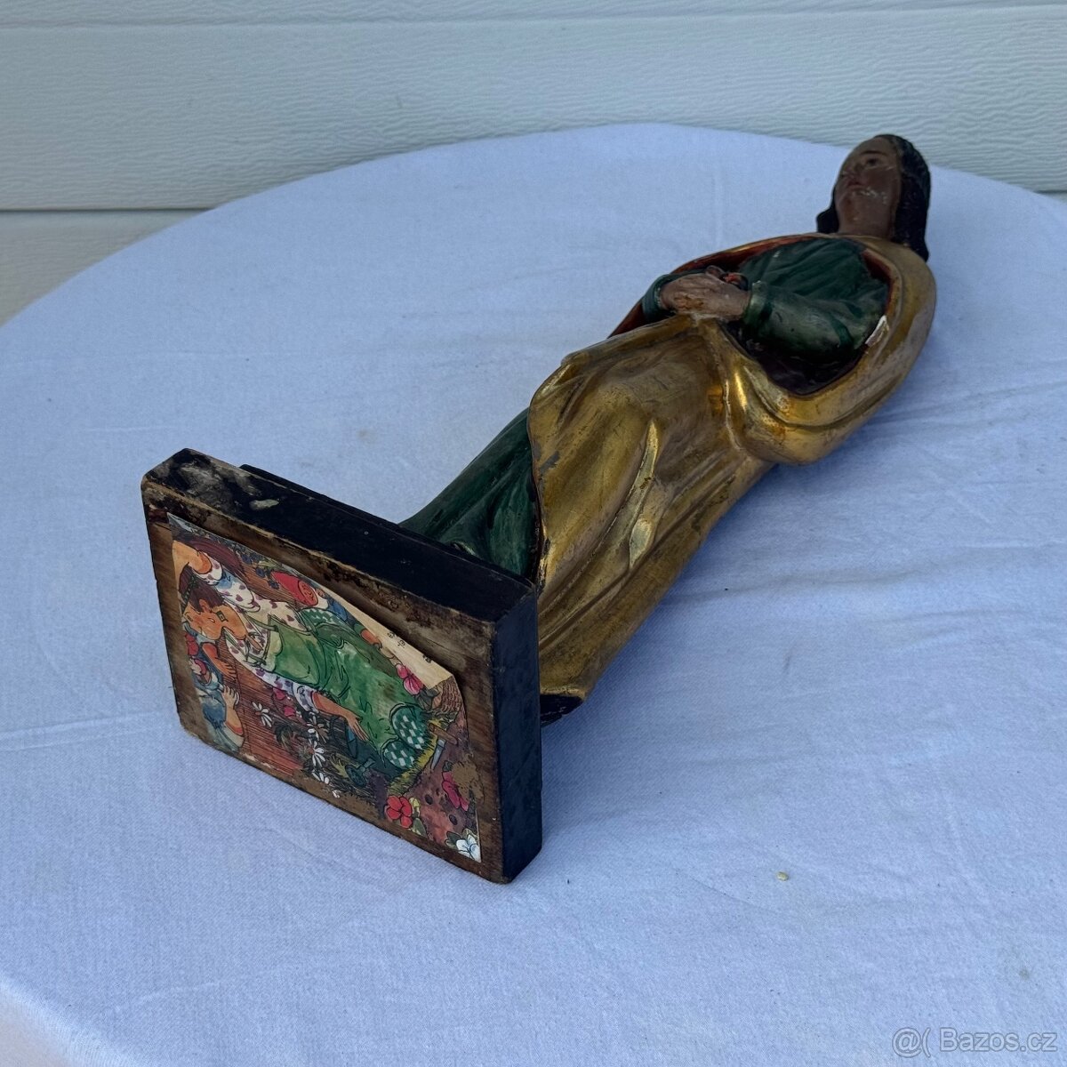 Starožitná socha sv.Jan Evangelista - 15