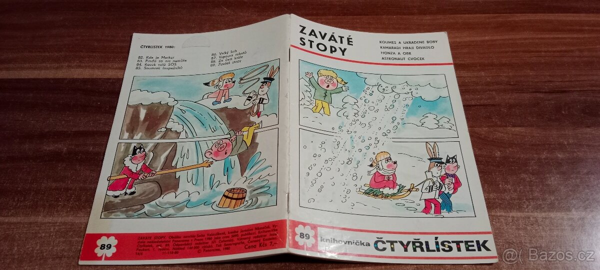 Čtyřlístek č. 82 - 89. Ročník 1980 - 15