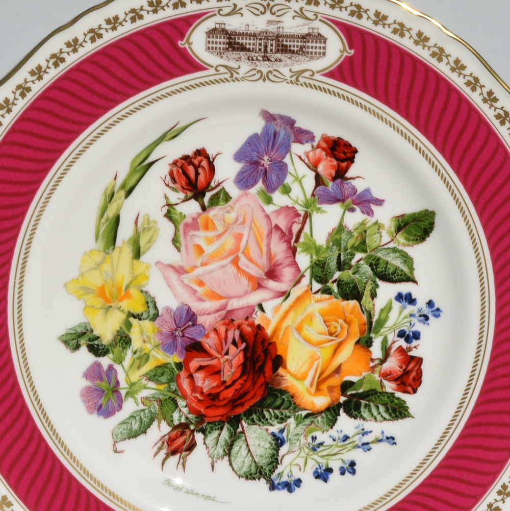 Aynsley, Minton, Wedgwood anglické porcelánové talíře - 15