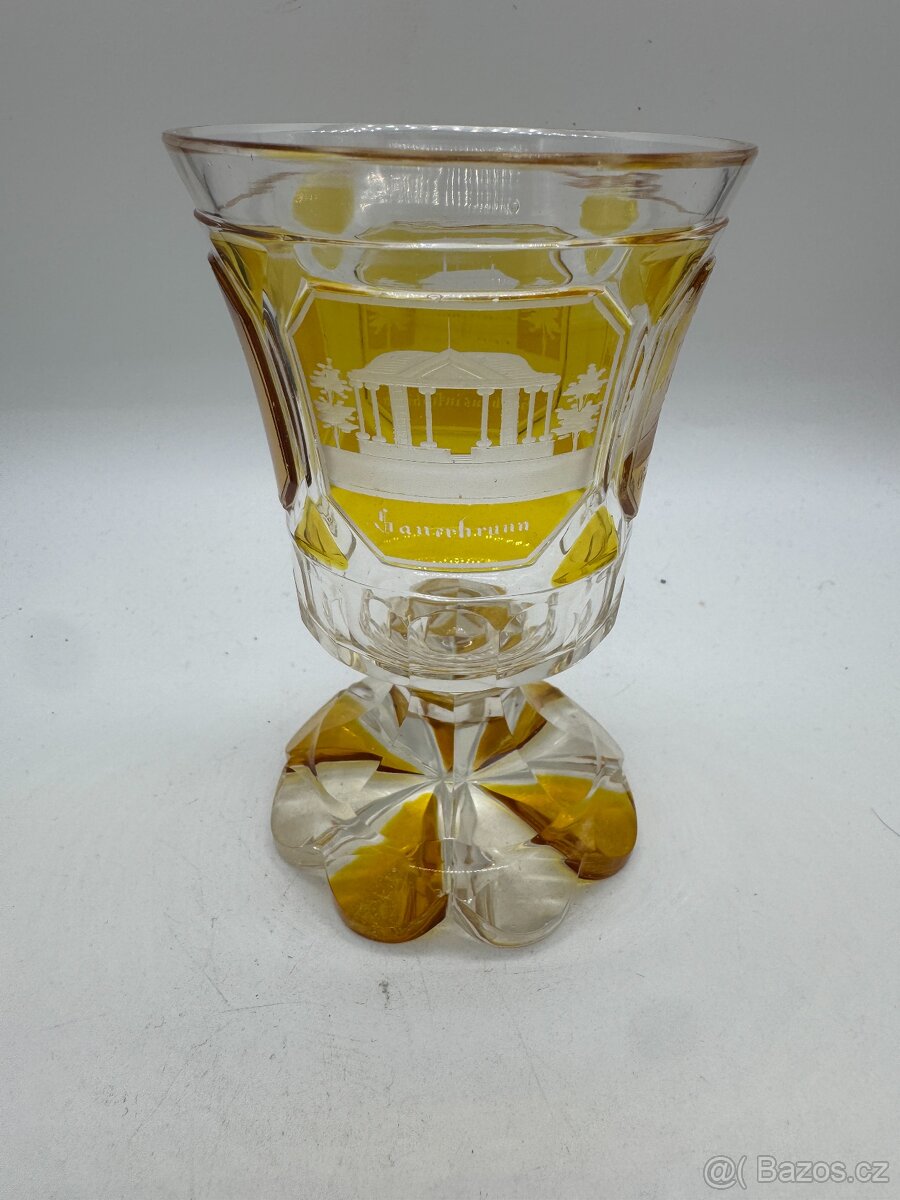 Sběratel nabízí staré BIEDERMEIER sklenice - 15