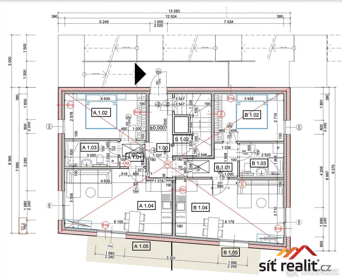 Novostavba byt 2+kk/B, 53m2, Praha 6 Ruzyně, Obora Hvězda - 15