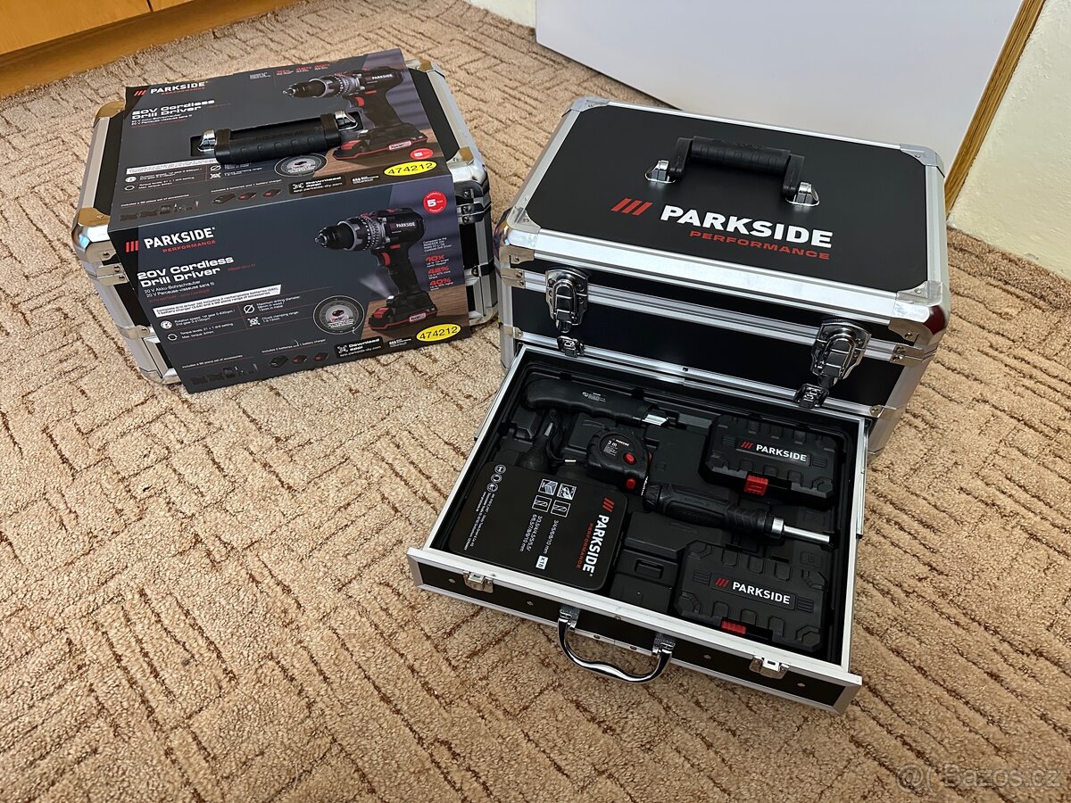 Parkside Performance AKU vrtačka- SADA (2x baterie) - 15