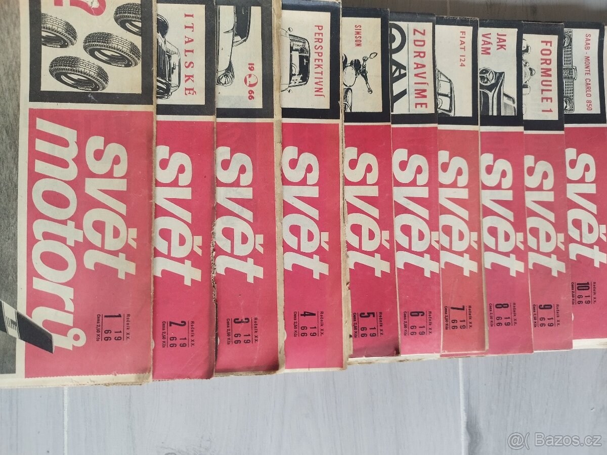 Staré časopisy svět motoru - 15
