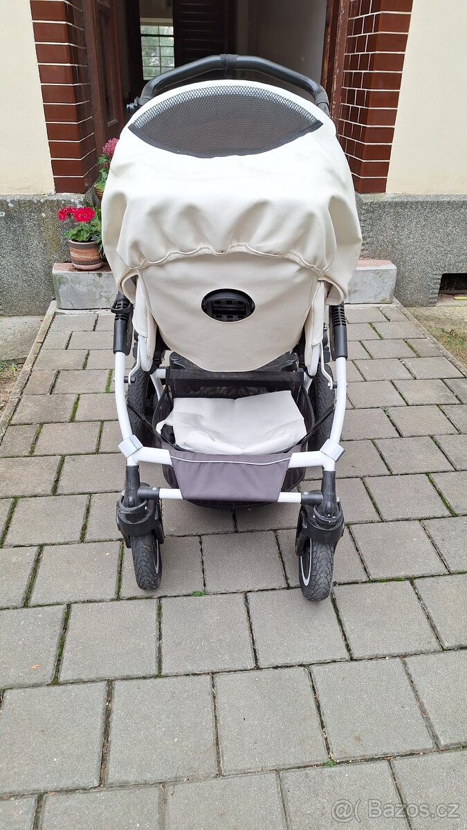 Dětský kočárek - korbička a sporťák s adapterem na "vajíčko - 15