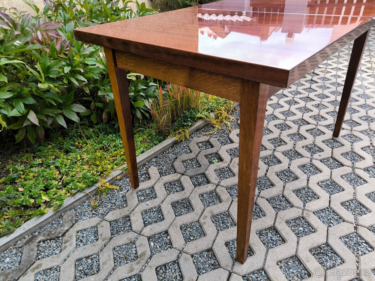 Retro jídelní rozkládací stůl Jitona - 70. léta - 15