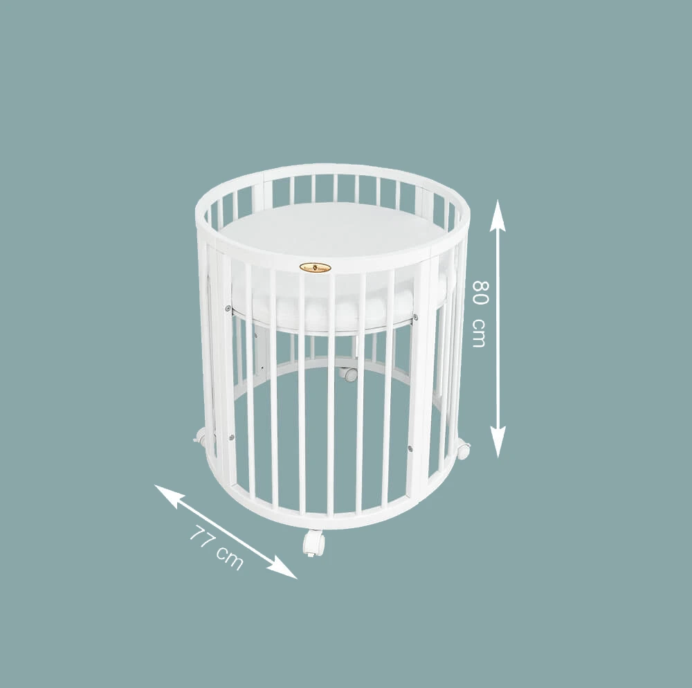 Rostoucí postýlka 7v1 včetně setu matrací - 15