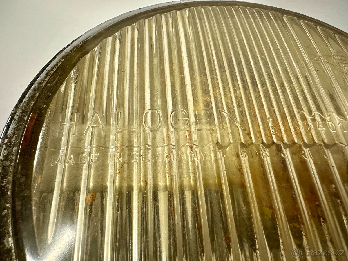 3x světlo světlomet staré pro auto moto RETRO KOUSKY - 15