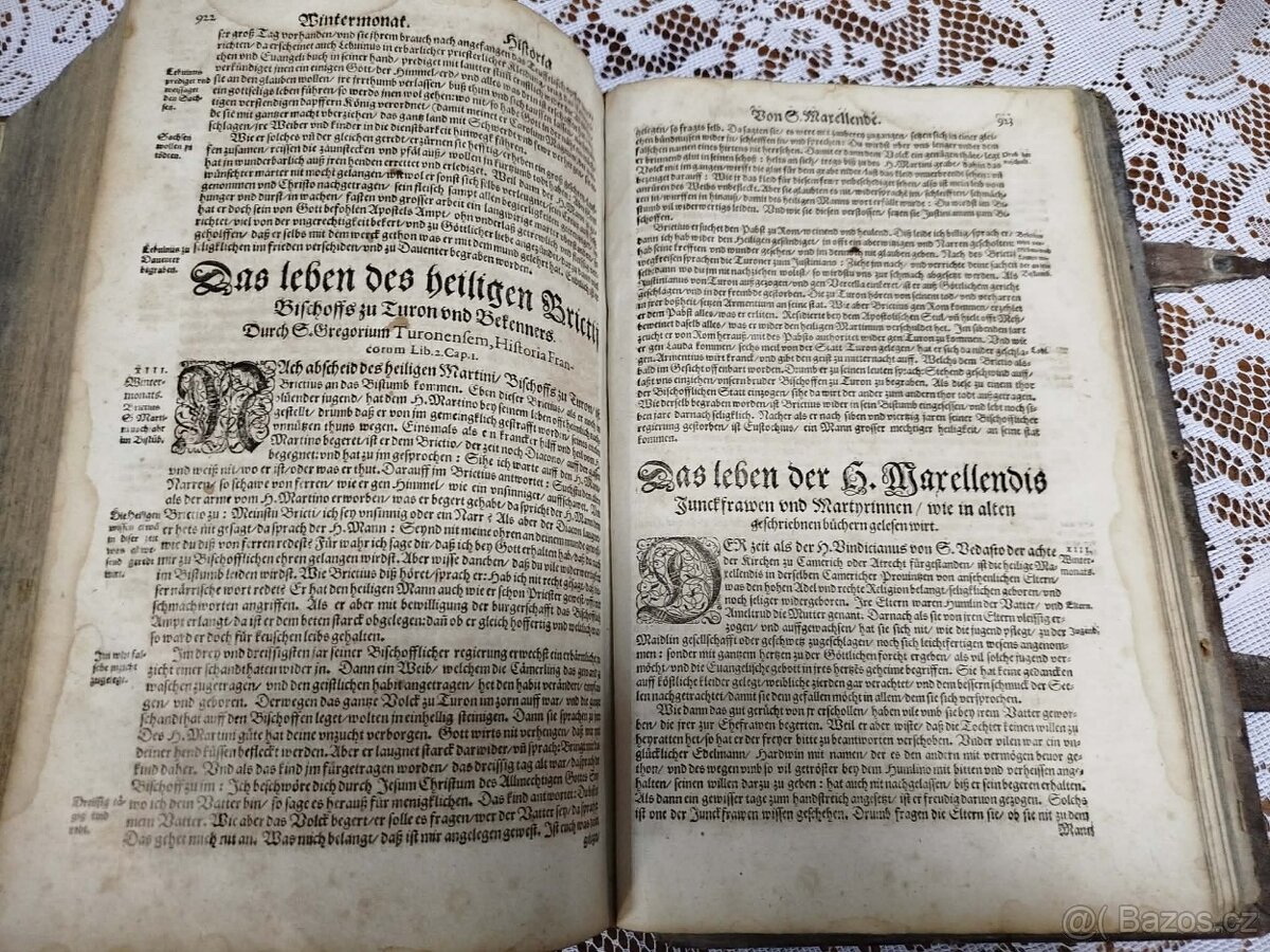 419 ROČNÁ KNIHA--autor--Laurentius Surius--rok vydania 1606- - 15