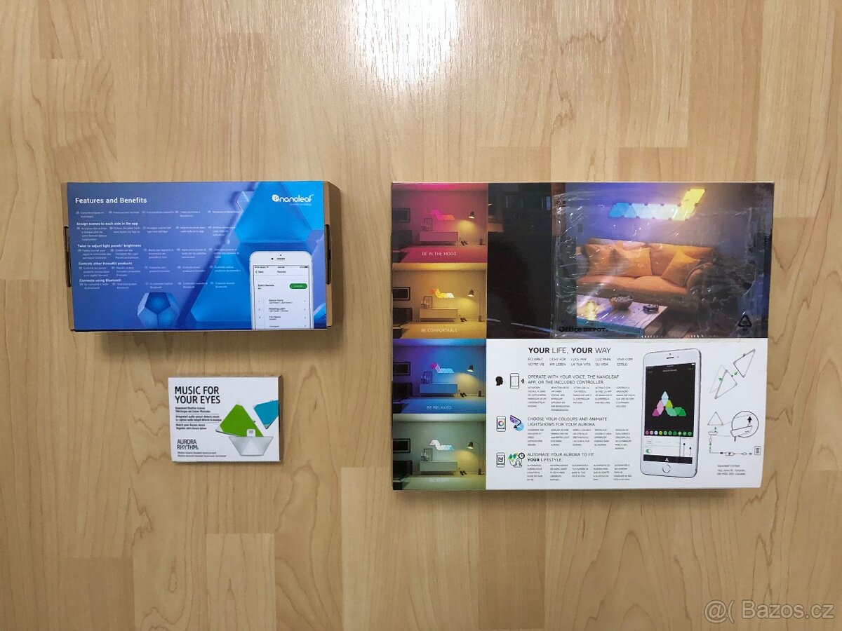 Nanoleaf Aurora + Aurora Rhythm + Nanoleaf Remote - 15