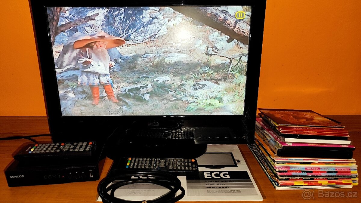 ECG +settopbox Sencor + 40ks DVD - 15