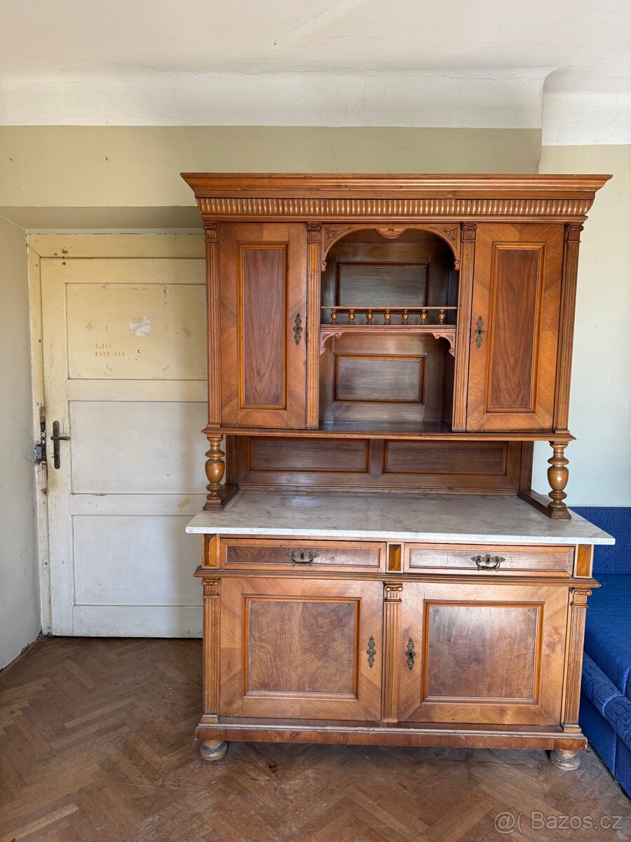 Neorenezační sekretář skříň - 15