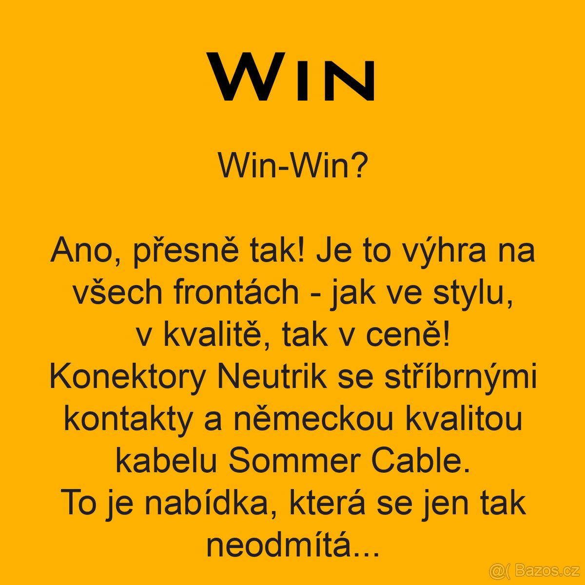 Nástrojový kabel řada Win - 15