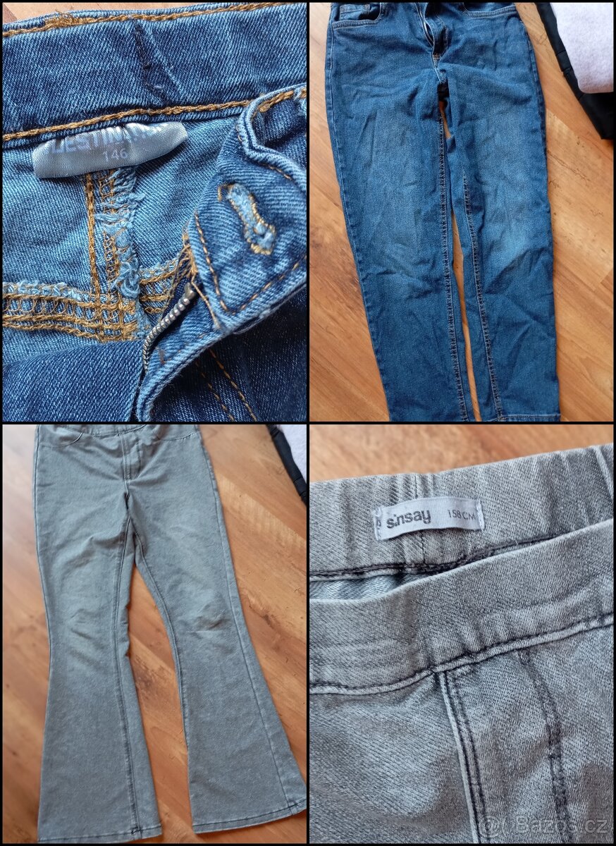 Mix oblečení pro dívku vel. 8-10 let, 40 ks - 15