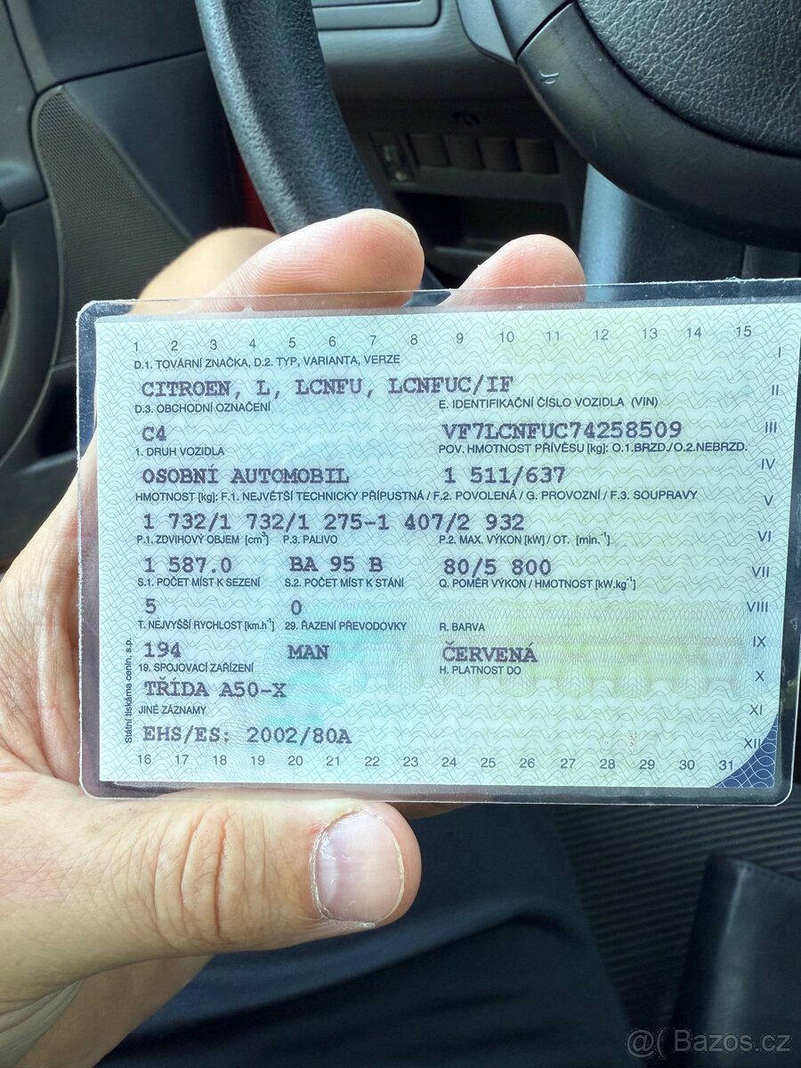 Prodám Citroen C4 1.6 benzin, 80kw - 15