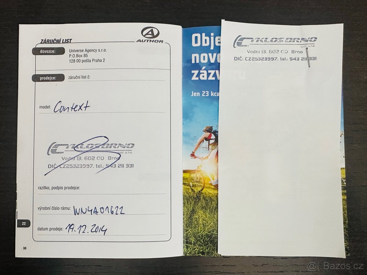 Panské horské kolo Author 27.5 - 15