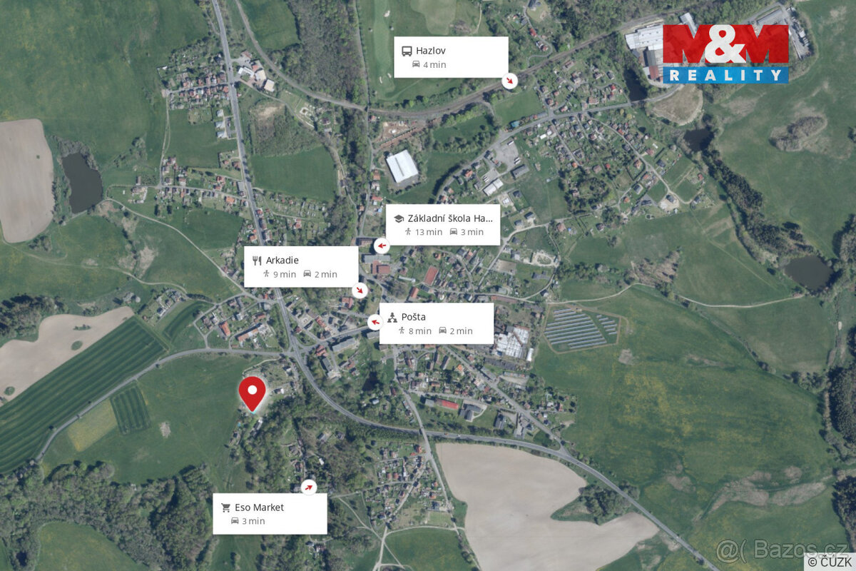 Prodej zahrady, 337 m², Hazlov - 15