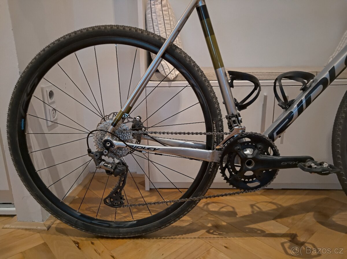 Gravel kolo Ridley Kanzo A Shimano GRX 600, Silver, vel.L - 15