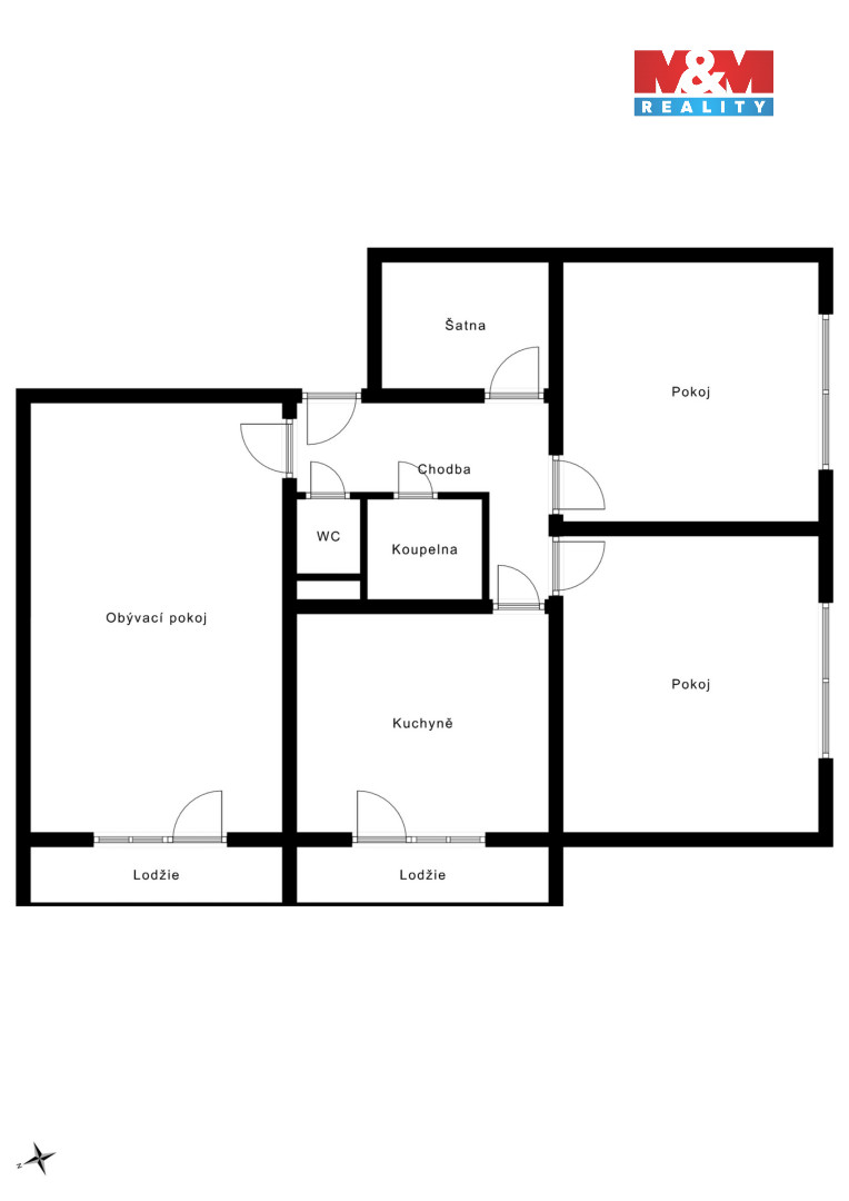 Prodej bytu 3+1, 70 m², Uherské Hradiště, ul. Stará Tenice - 15