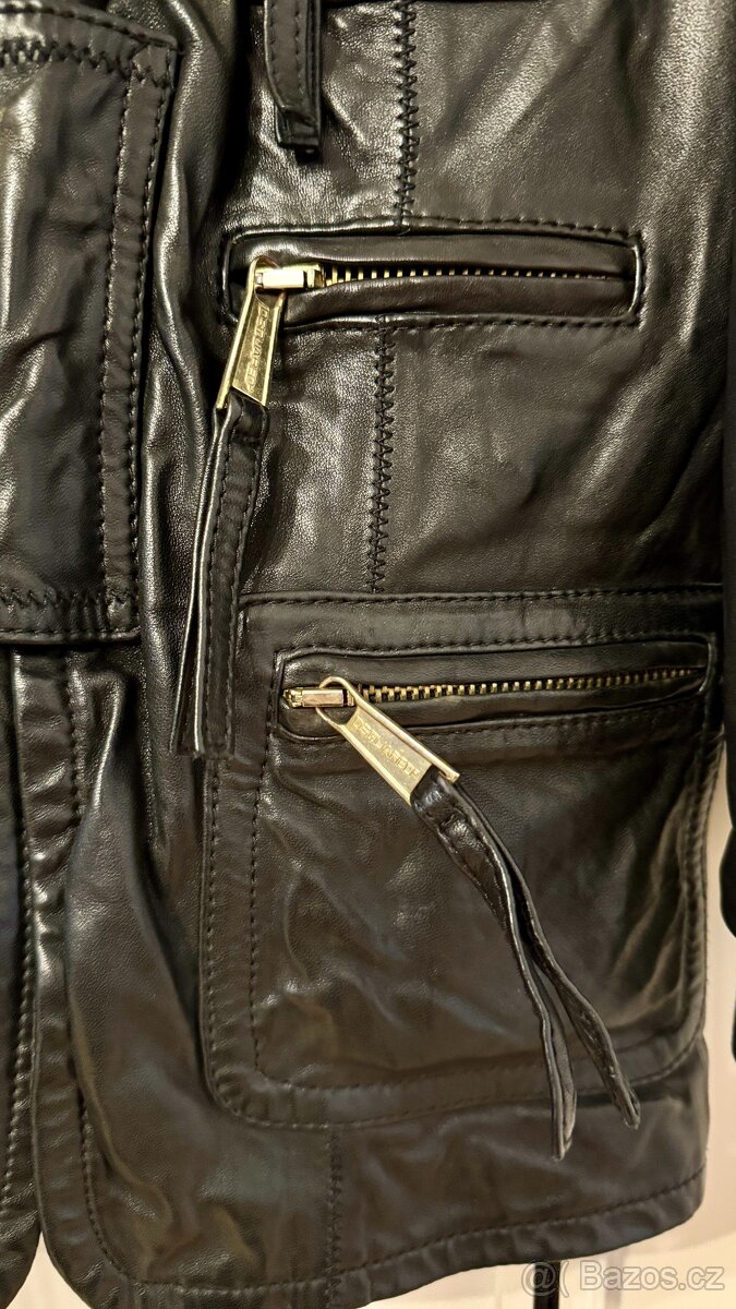 Luxusní dámská kožená bunda Dsquared2 - 15