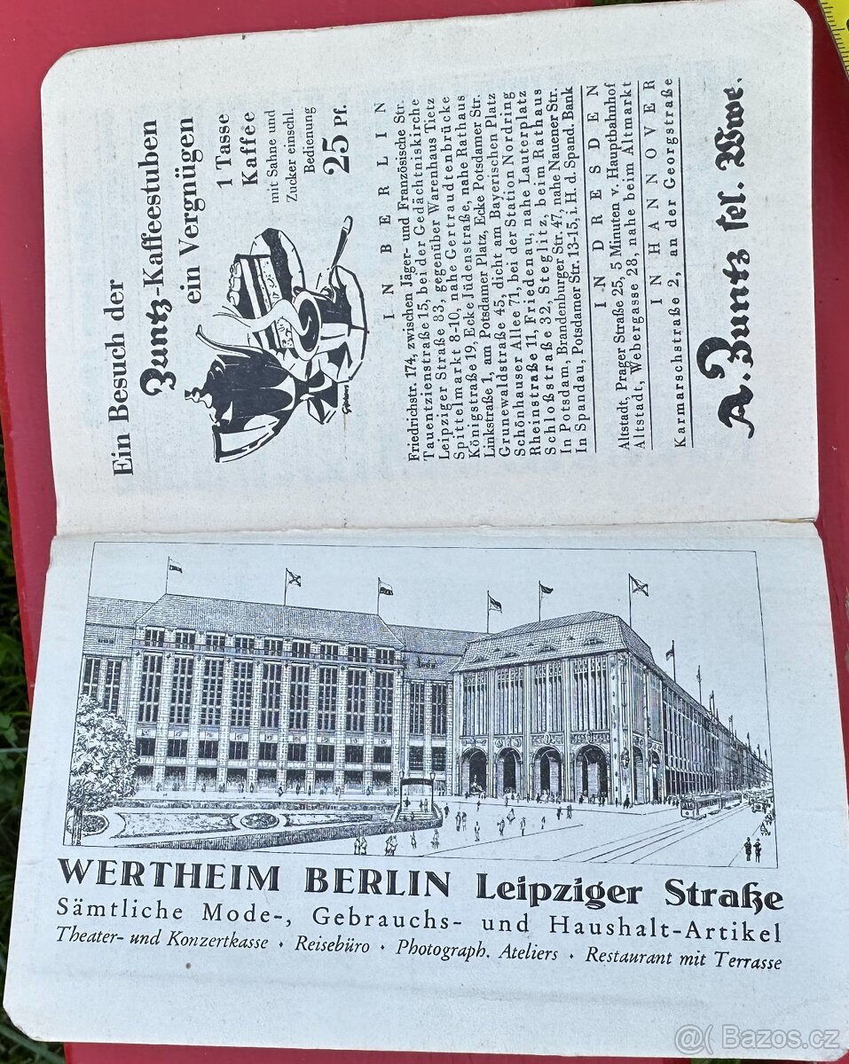 Staré tisky Berlin 1932 Rukověť řidiče 1948 pro sběratele - 15
