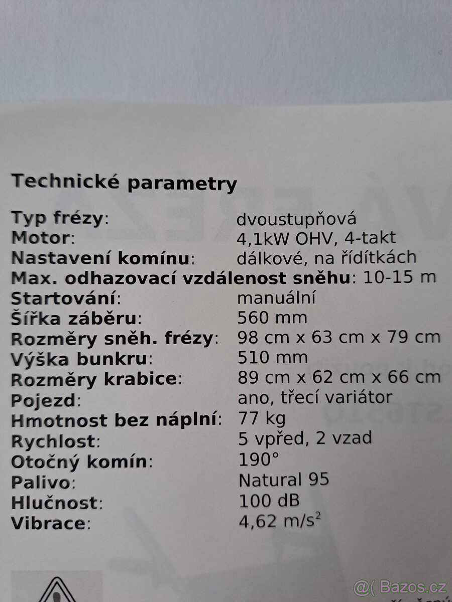 Sněhová fréza - 15