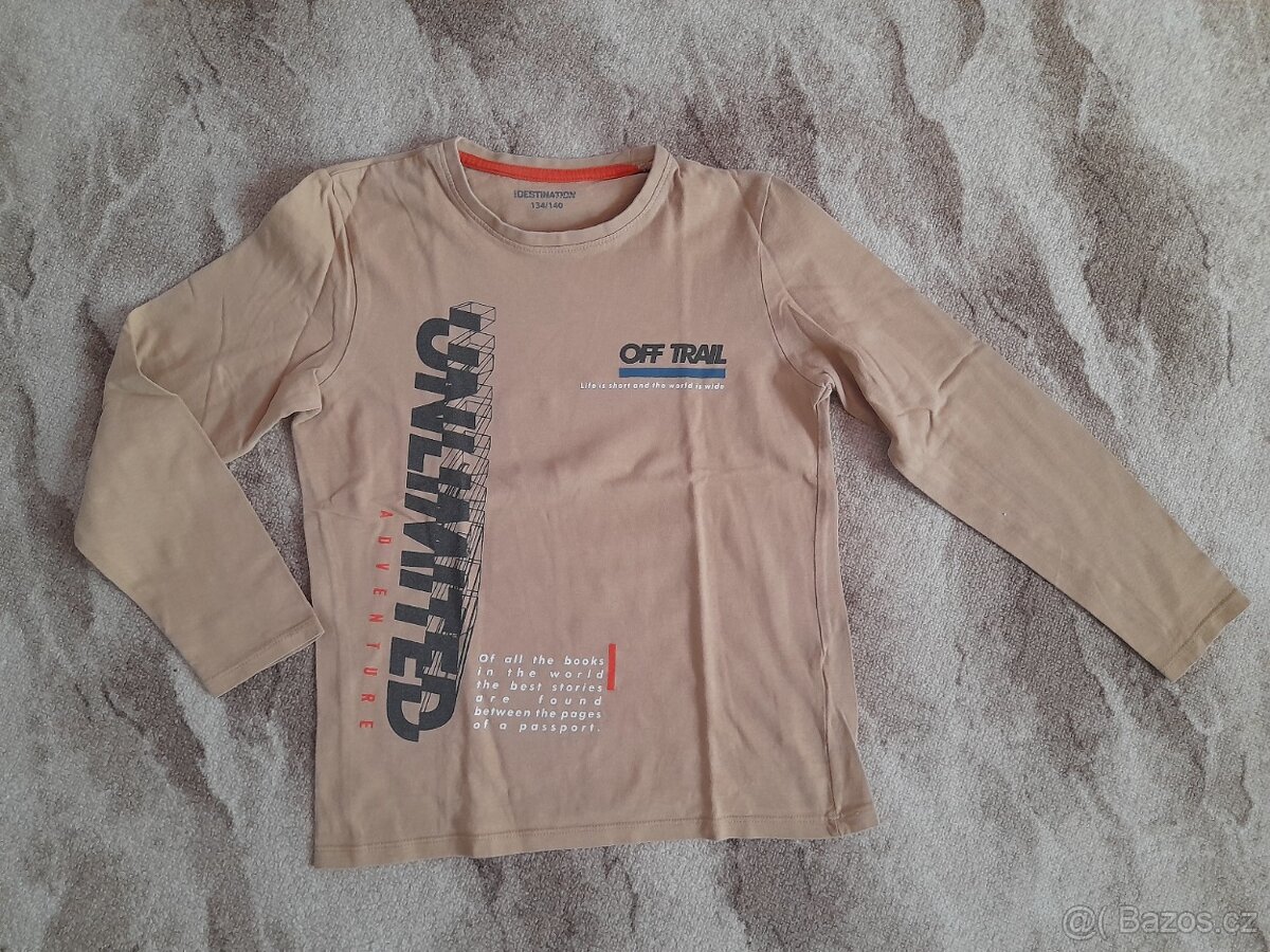 2x balíček-Chlapecké oblečení vel. 134+/- - 15